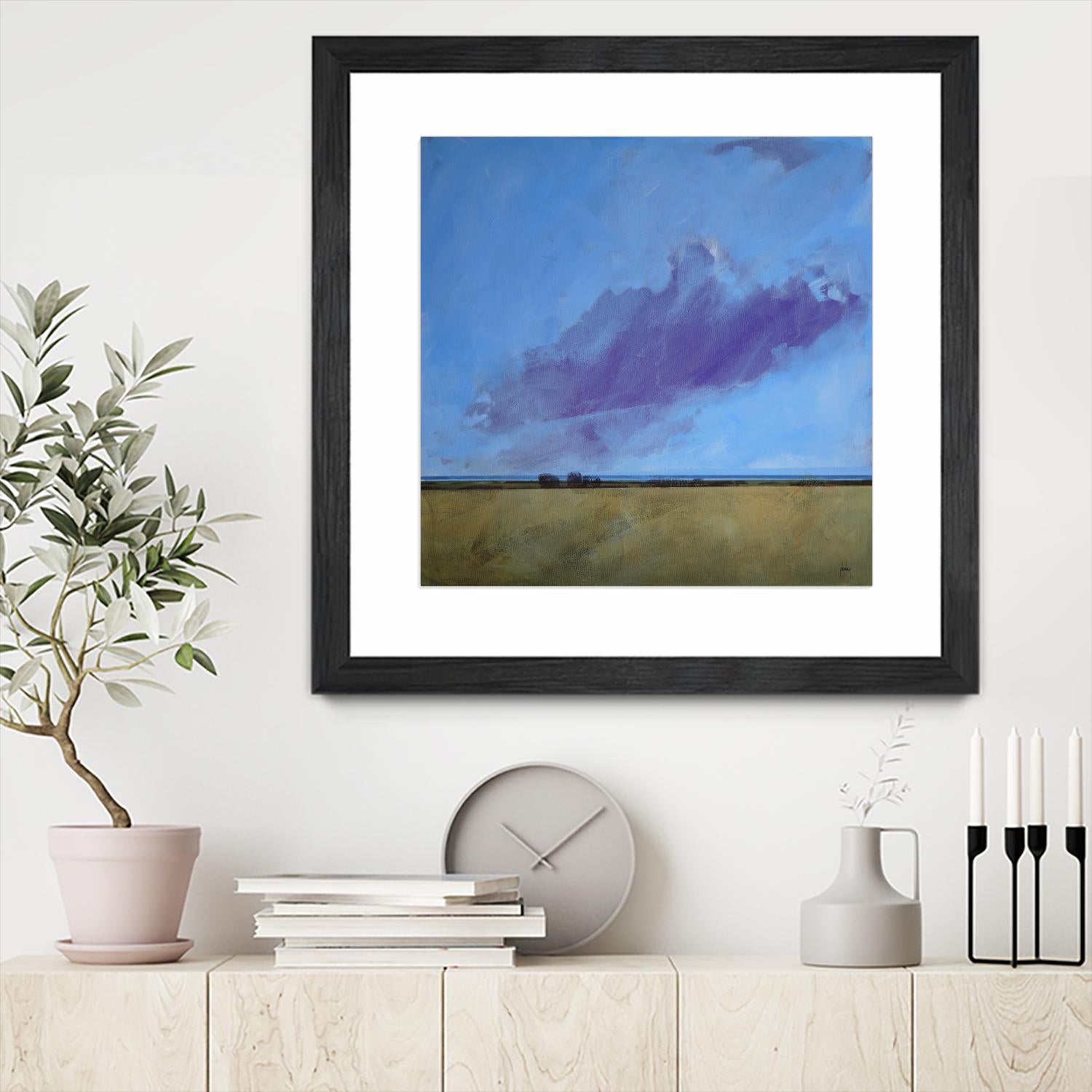 Distant River by Paul Bailey on GIANT ART - multicolor landscapes; contemporary