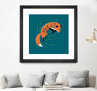 Stay Wild by Michael Buxton on GIANT ART - multicolor urban/pop surrealism; animals; inspirational