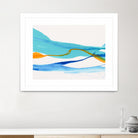 Near Cold Lake by Patricia Coulter on GIANT ART - yellow abstract