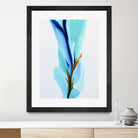 Springs Calling Card by Patricia Coulter on GIANT ART - blue abstract