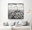 La Tour Eiffel et La Defense by Wilco Dragt on GIANT ART - multicolor photography; landscapes; people/places