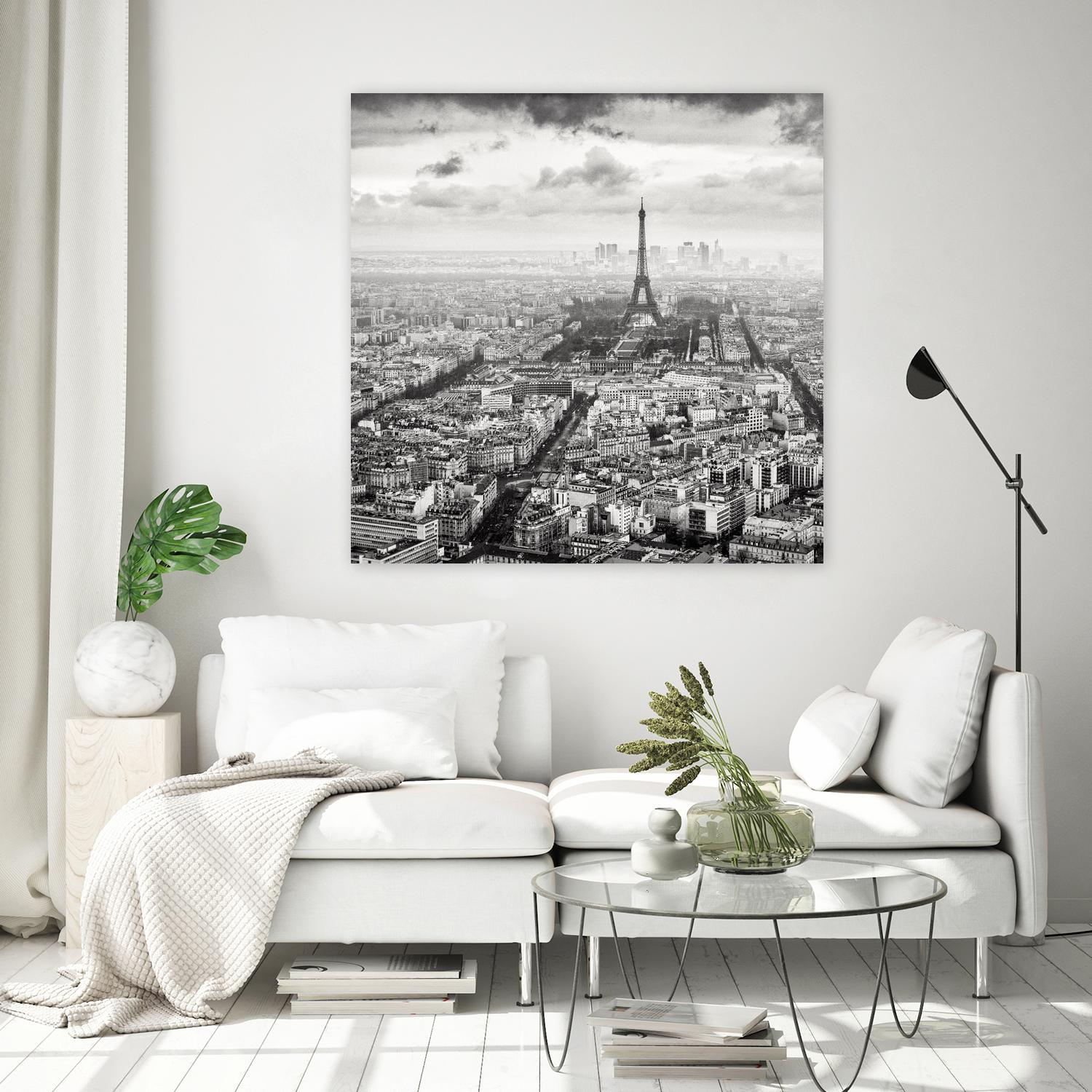 La Tour Eiffel et La Defense by Wilco Dragt on GIANT ART - multicolor photography; landscapes; people/places