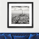 La Tour Eiffel et La Defense by Wilco Dragt on GIANT ART - multicolor photography; landscapes; people/places