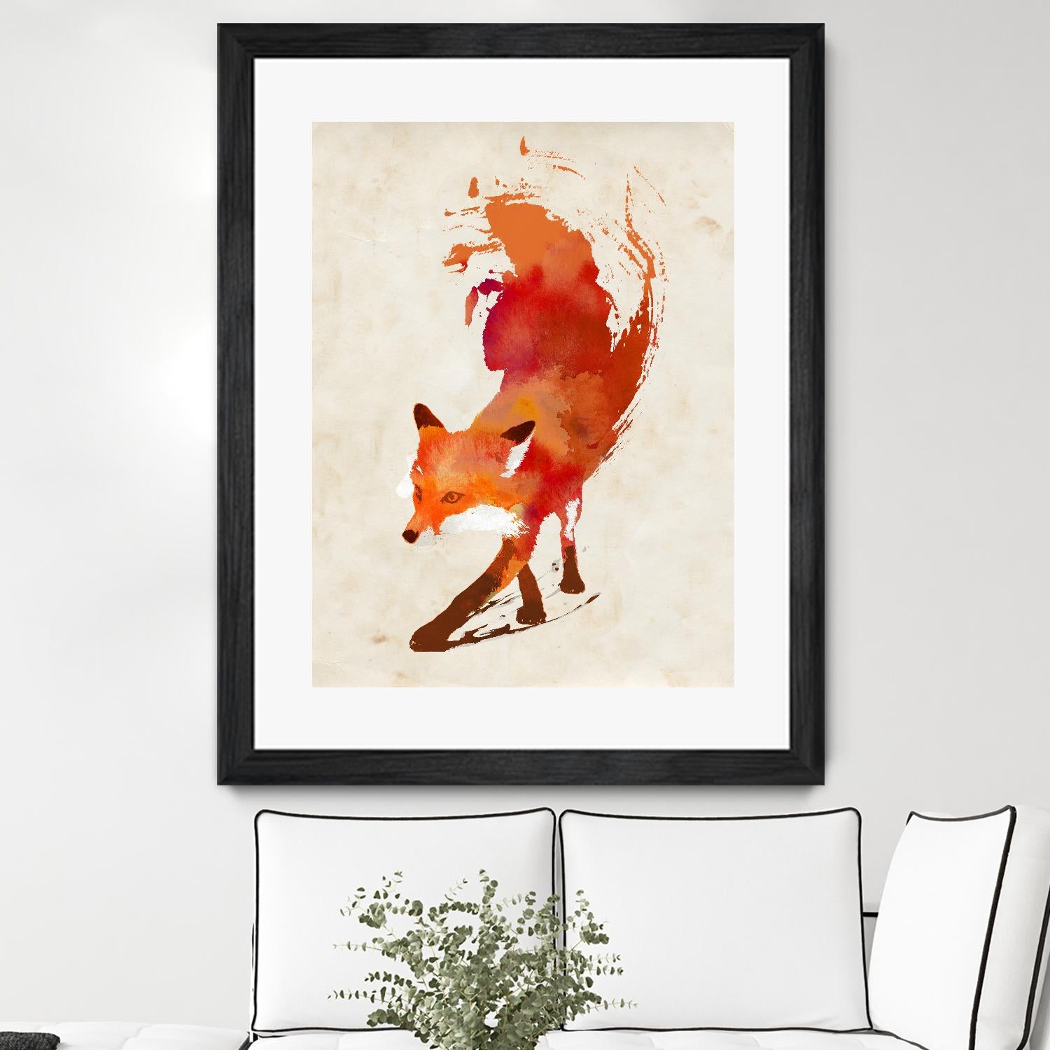 Vulpes Vulpes by Robert Farkas on GIANT ART - beige animals