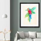 Tropical Party by Robert Farkas on GIANT ART - green animals