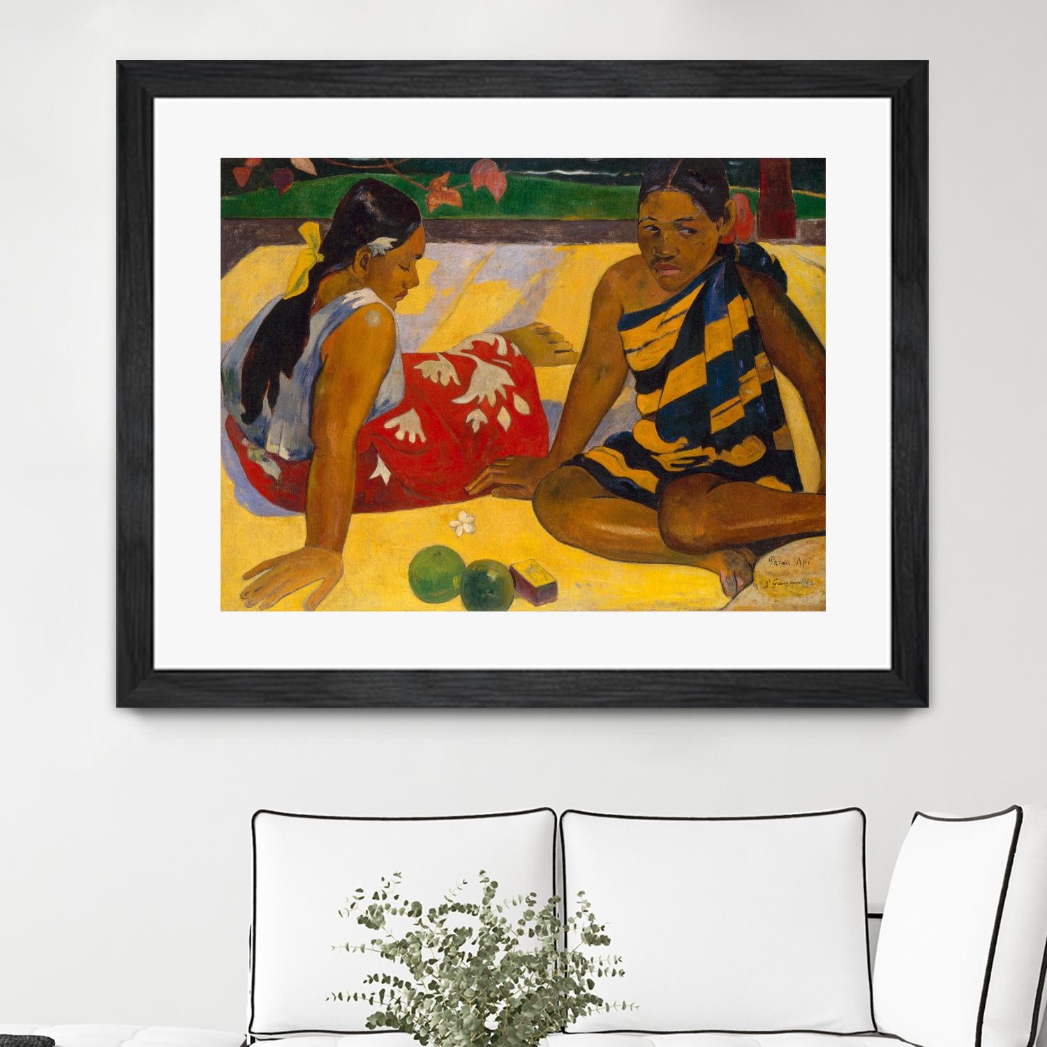 What News by Paul Gauguin on GIANT ART - multicolor museum; figurative