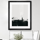 Big Smoke by Green Lili on GIANT ART - white black & white