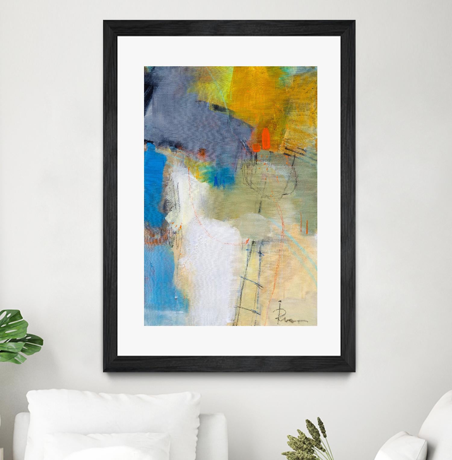 New Lock I by Ira Ivanova on GIANT ART - multicolor abstracts; contemporary