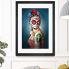 Luna by Nicholas Ivins on GIANT ART - multicolor urban/pop surrealism; ethnic
