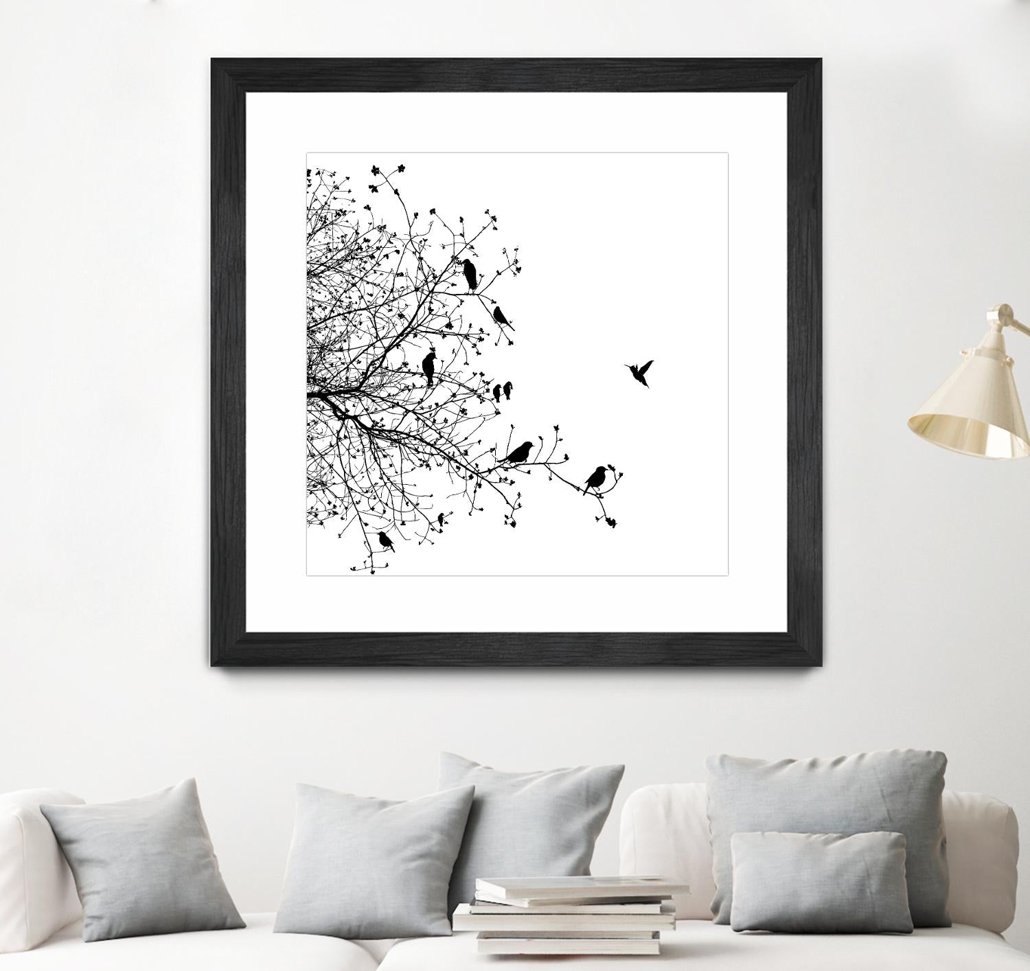 Bird I by GraphINC on GIANT ART - multicolor contemporary; animals