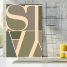 Stay by TypeLike on GIANT ART - multicolor design/type; contemporary