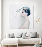 The Lady and the Hummer by Incado on GIANT ART - multicolor photography; figurative