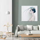 The Lady and the Hummer by Incado on GIANT ART - multicolor photography; figurative