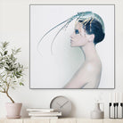 The Lady and the Hummer by Incado on GIANT ART - multicolor photography; figurative