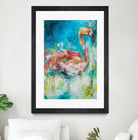 Pretty in Pink No. 1 by Hilma Koelman on GIANT ART - multicolor animals; contemporary