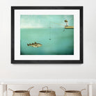 Fish by Maja Lindberg on GIANT ART - multicolor urban/pop surrealism; children