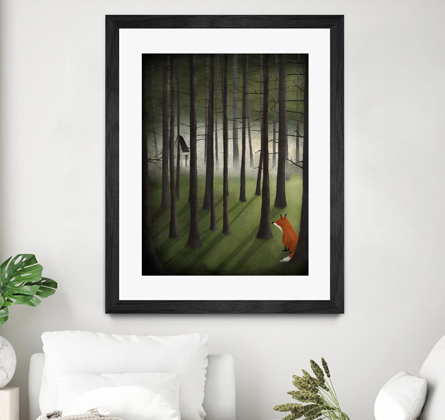 Glade by Maja Lindberg on GIANT ART - multicolor urban/pop surrealism; children; animals