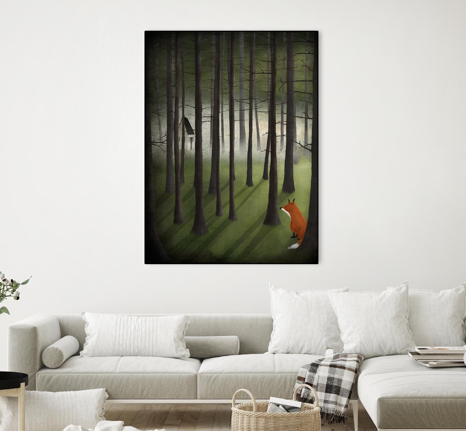 Glade by Maja Lindberg on GIANT ART - multicolor urban/pop surrealism; children; animals