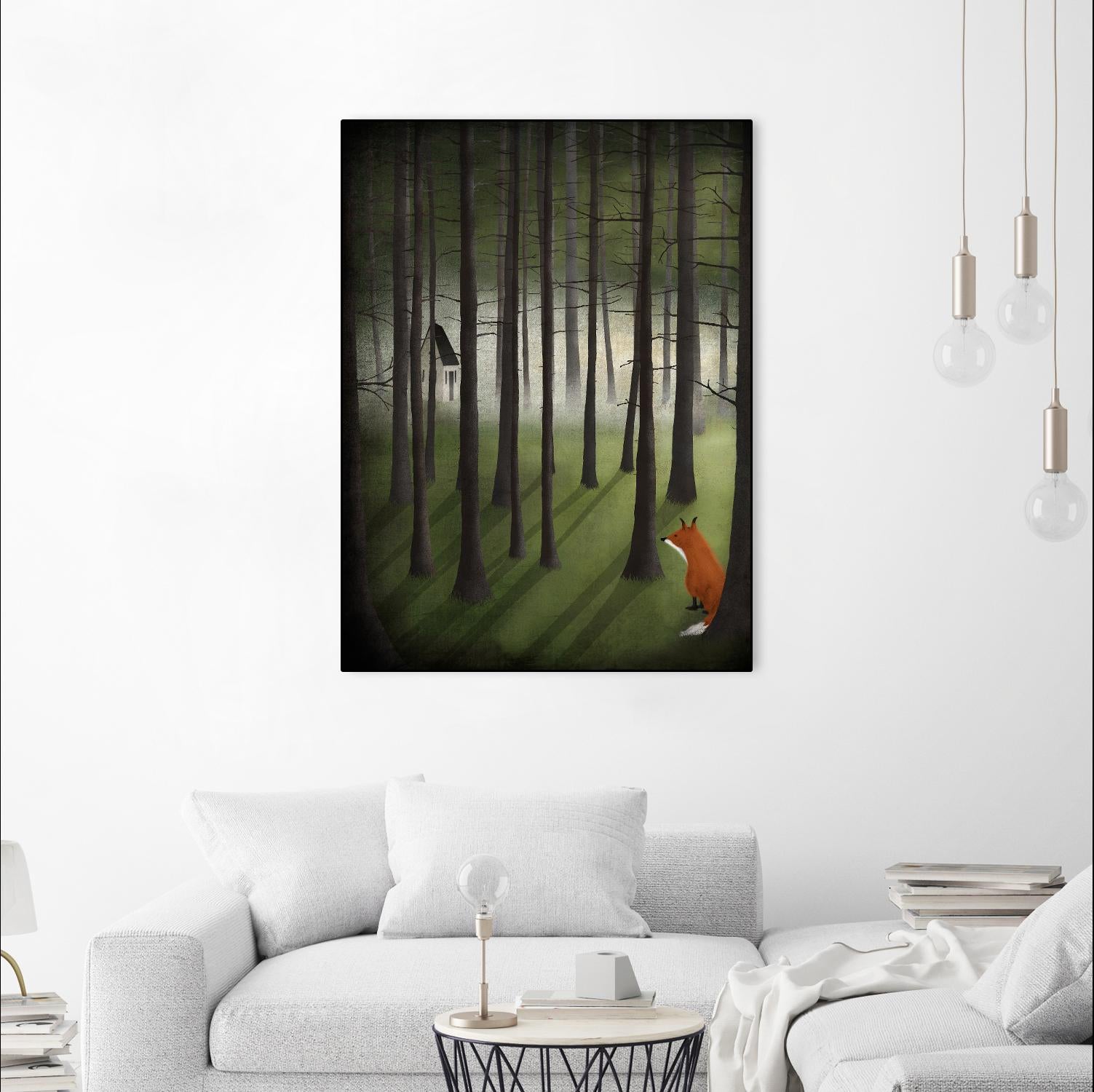 Glade by Maja Lindberg on GIANT ART - multicolor urban/pop surrealism; children; animals