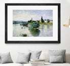 The Seine at Lavacourt by Claude Monet on GIANT ART - masters landscapes