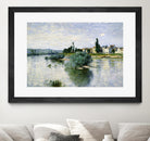 The Seine at Lavacourt by Claude Monet on GIANT ART - masters landscapes
