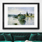 The Seine at Lavacourt by Claude Monet on GIANT ART - masters landscapes