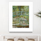 Bridge over a Pond of Water Lilies, 1899 by Claude Monet on GIANT ART - blue abstract