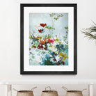 Abstract Floral 1 by Design Fabrikken on GIANT ART - multi floral/still life