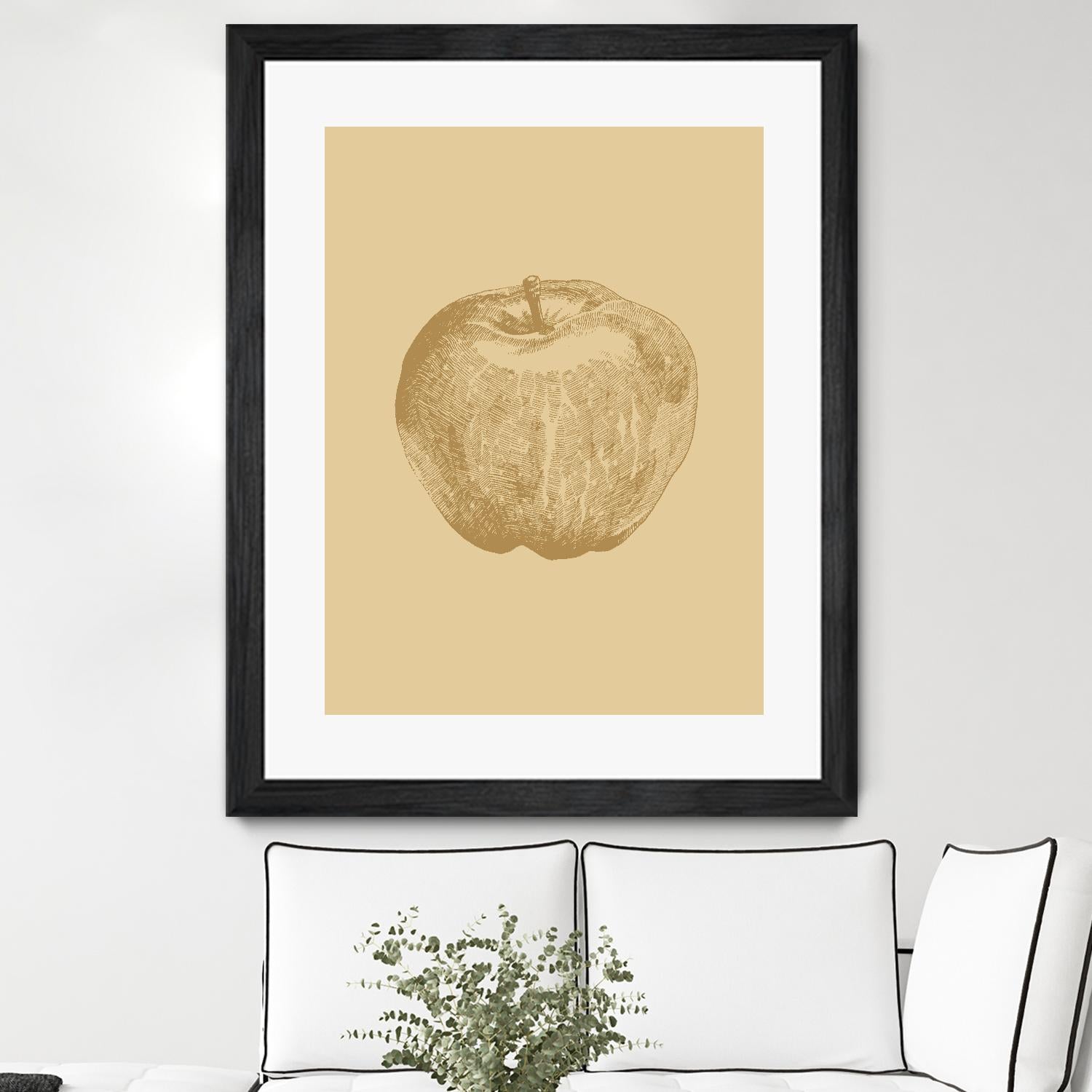 Botanica 4 by Design Fabrikken on GIANT ART - yellow floral/still life, botanical, fruit