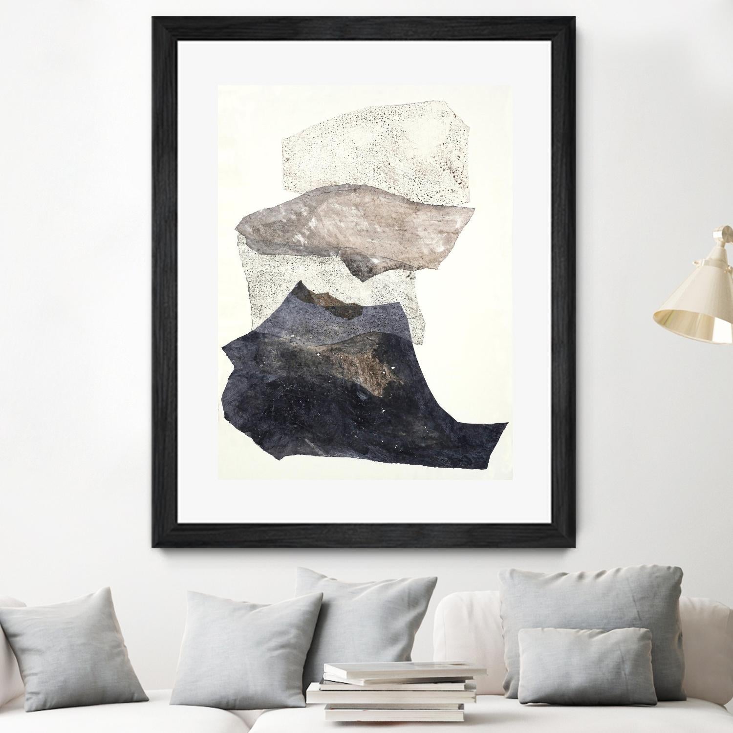Organza 3 by Design Fabrikken on GIANT ART - multi abstracts, minimalist 