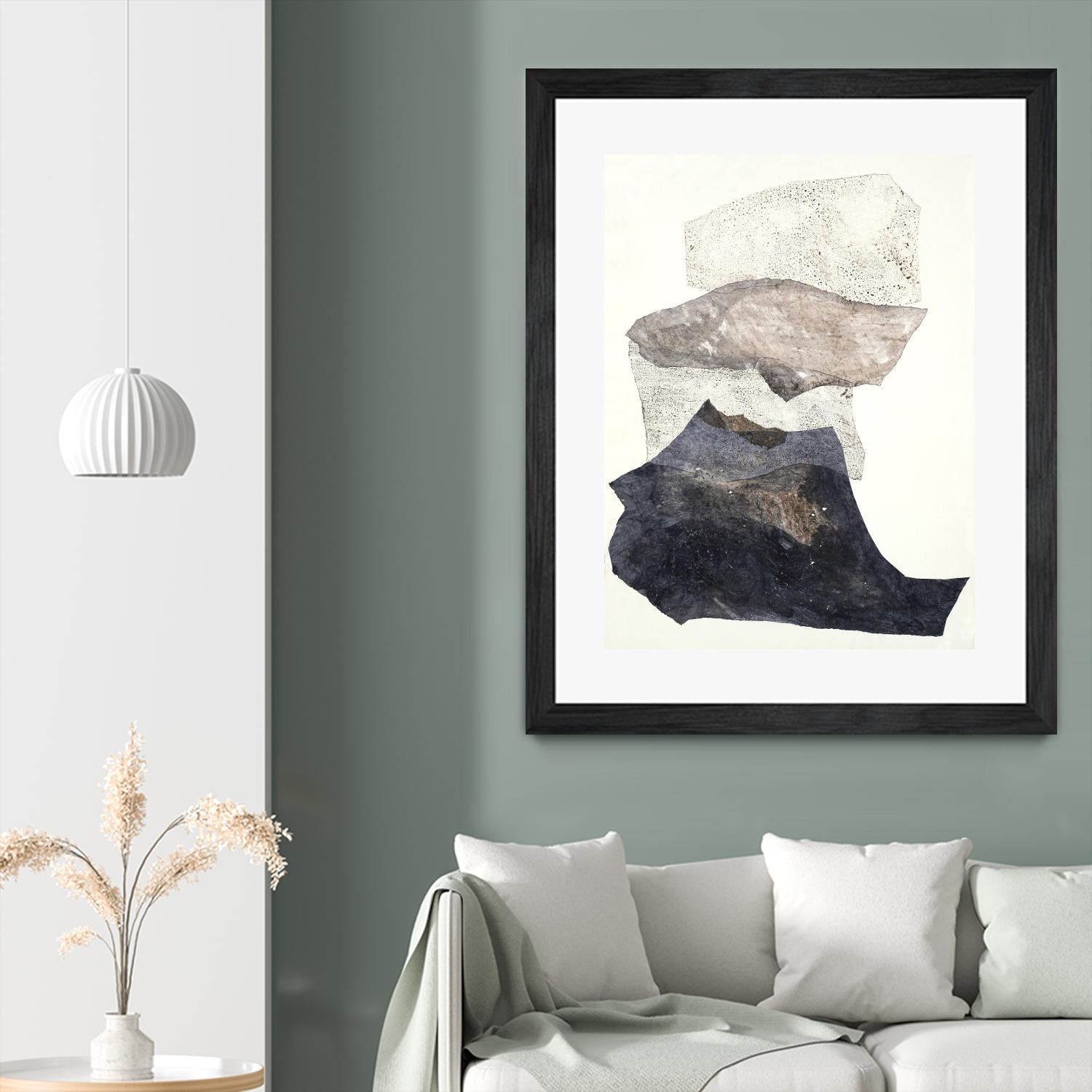 Organza 3 by Design Fabrikken on GIANT ART - multi abstracts, minimalist 