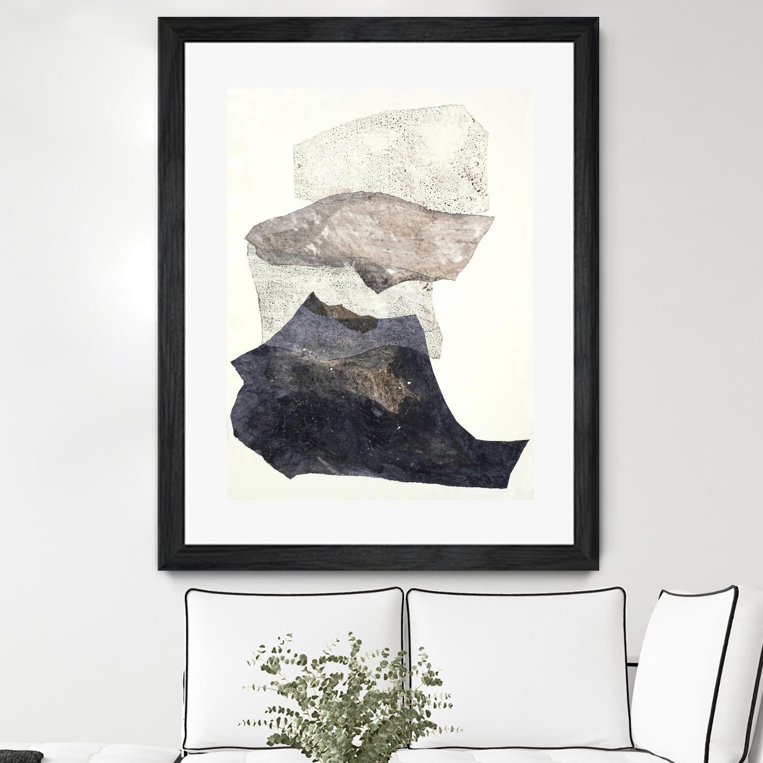 Organza 3 by Design Fabrikken on GIANT ART - multi abstracts, minimalist 