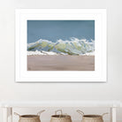 Shore Break 3 by Stephen Newstedt on GIANT ART - blue sea scene