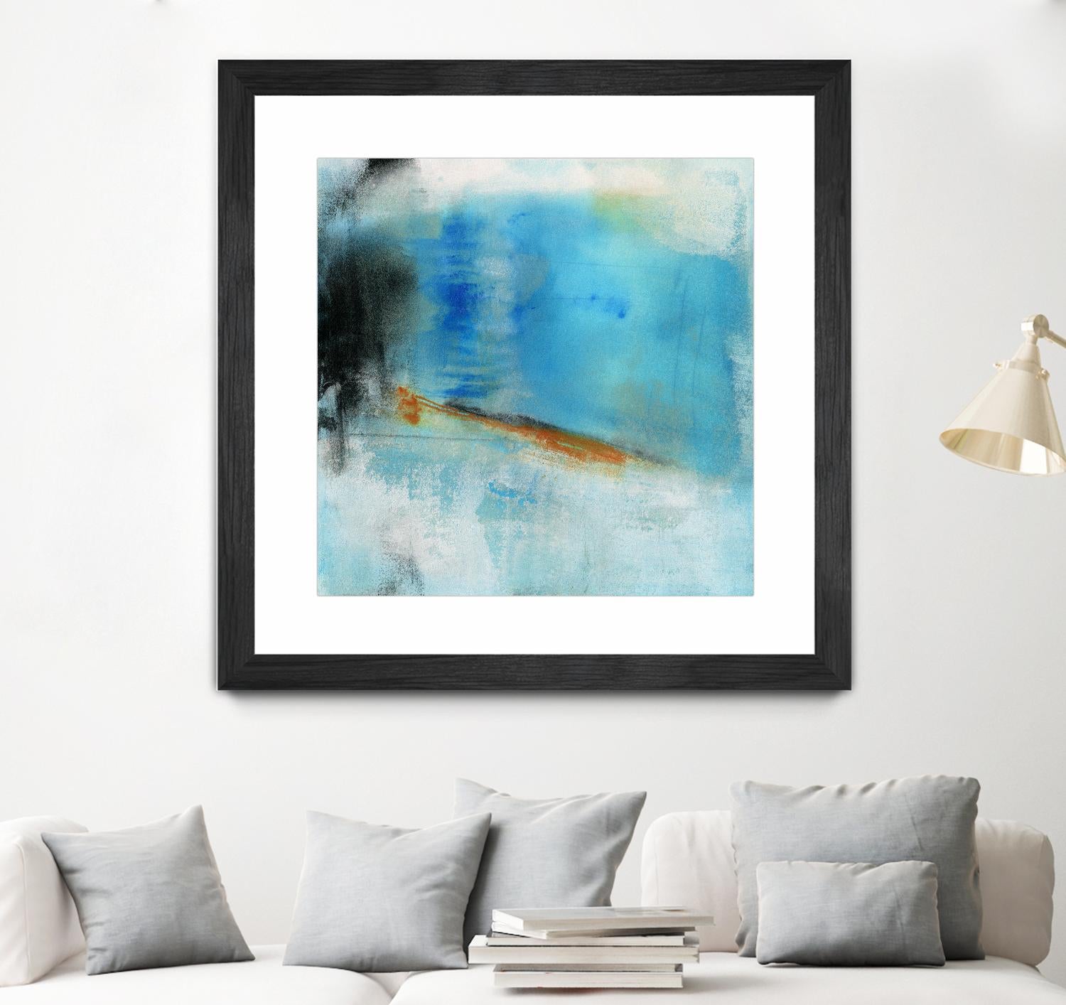 Never Grow Up 1 by Michelle Oppenheimer on GIANT ART - grey abstract
