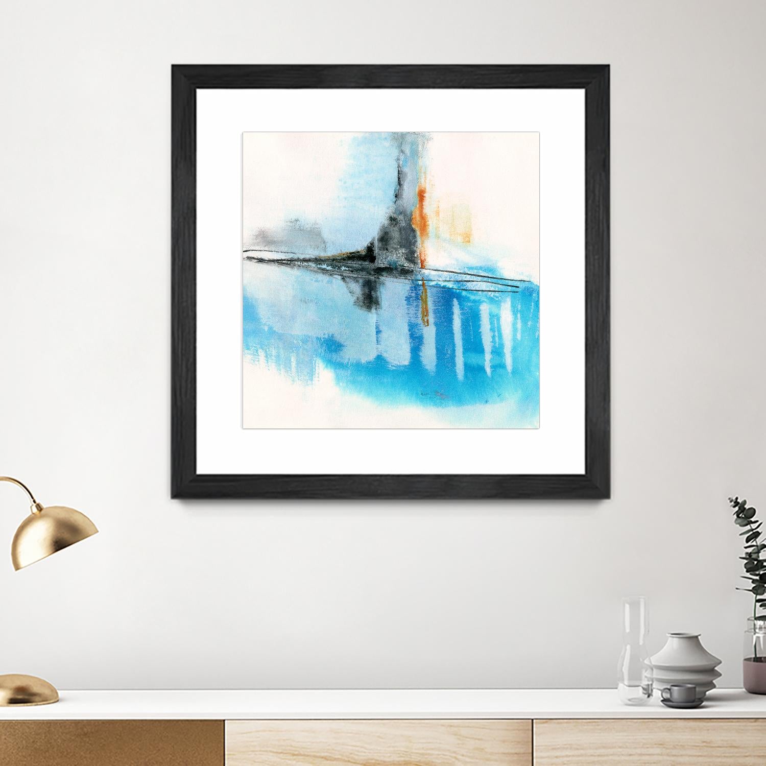 Never Grow Up 2 by Michelle Oppenheimer on GIANT ART - grey abstract