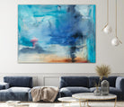 Out to Sea by Michelle Oppenheimer on GIANT ART - grey abstract
