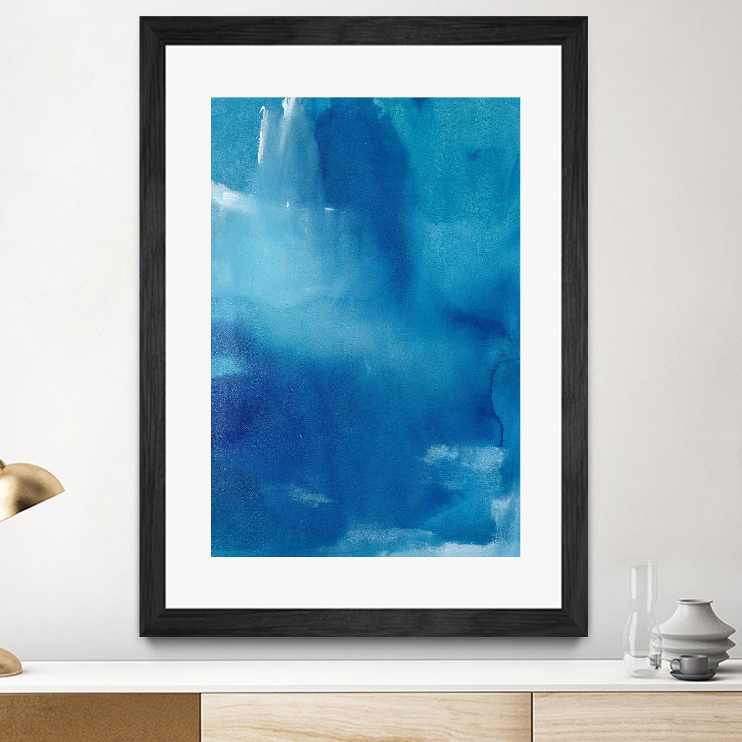 Beyond the Sea by Michelle Oppenheimer on GIANT ART - multicolor contemporary; abstracts