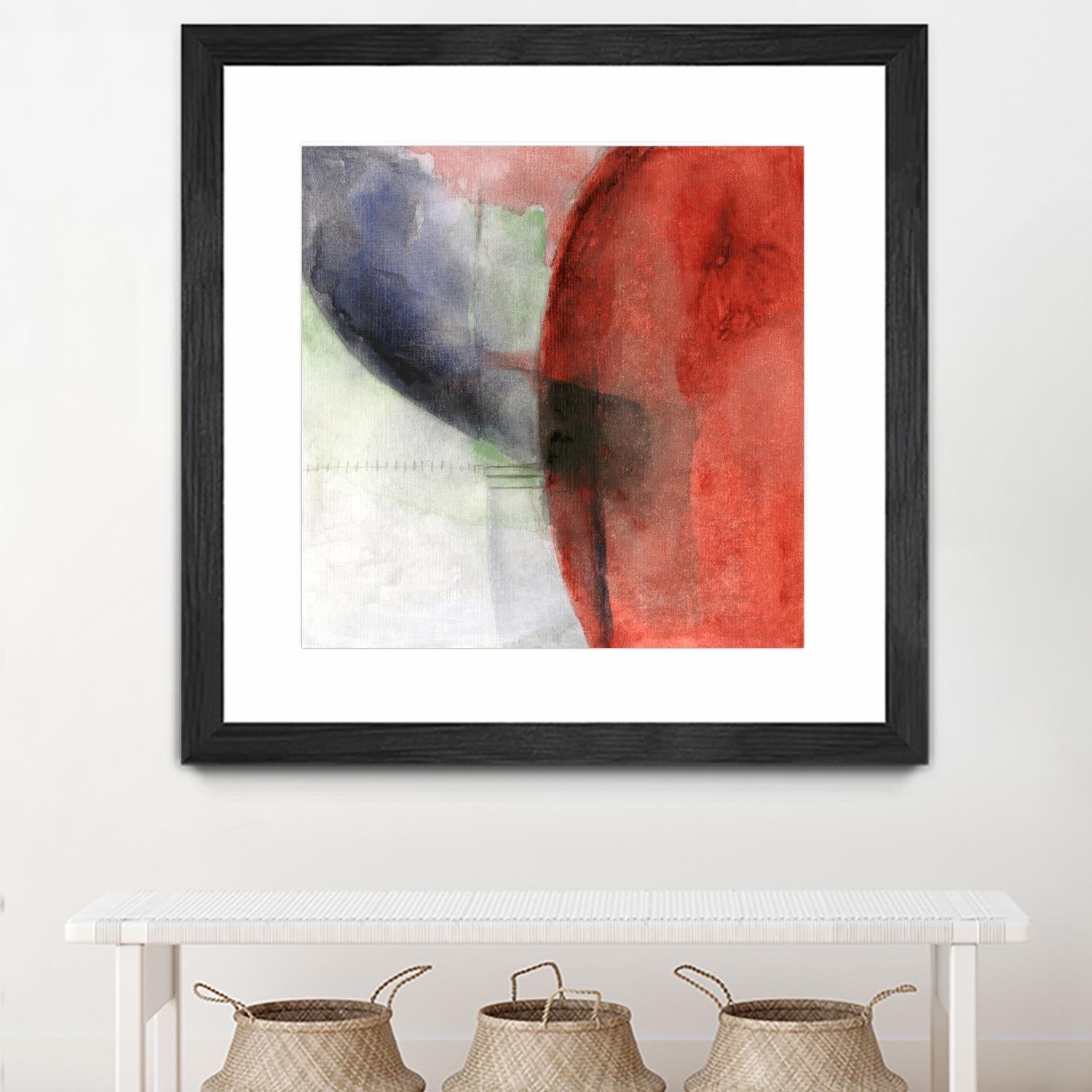 The Distant Fire by Michelle Oppenheimer on GIANT ART - multicolor abstracts; contemporary
