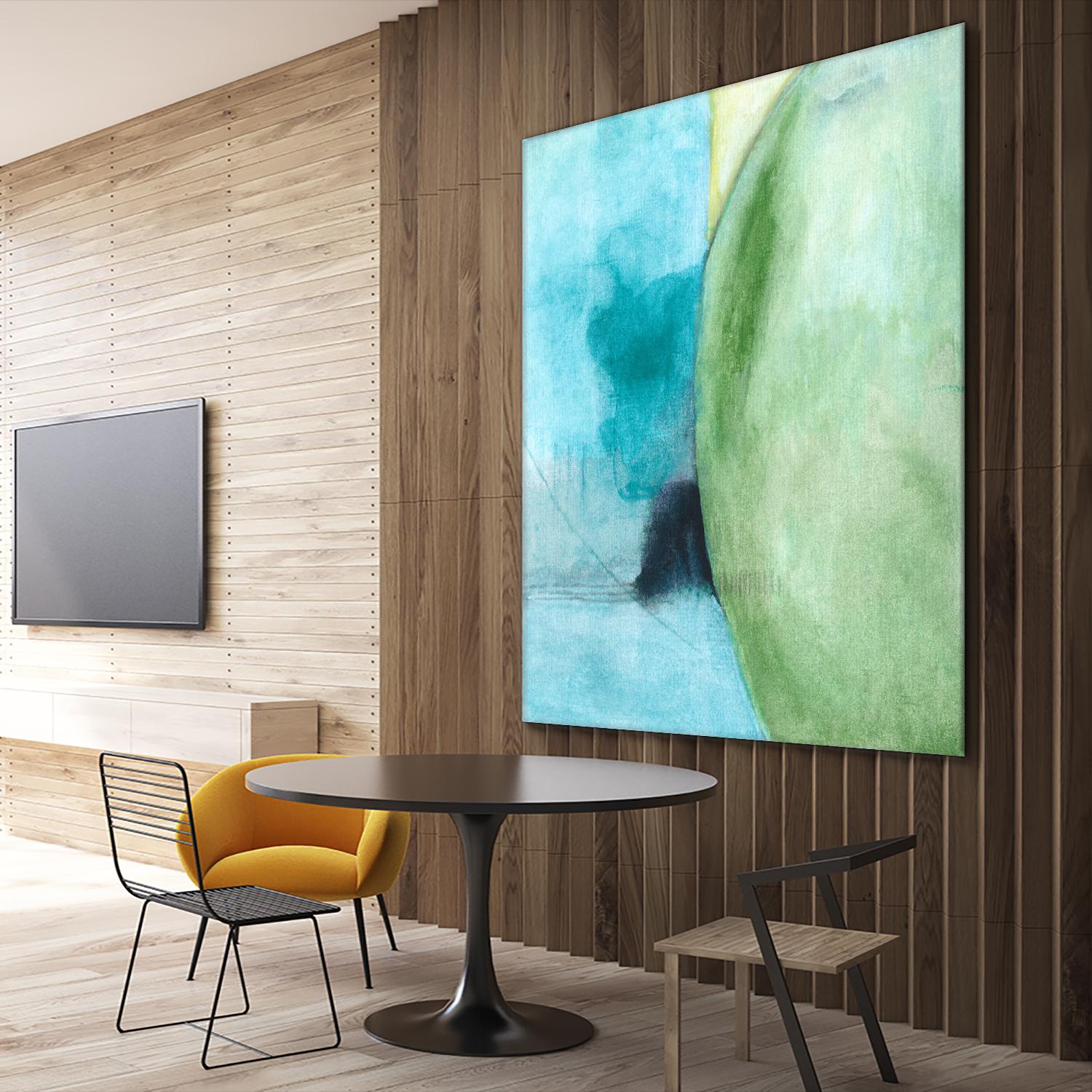 Joy to My Heart by Michelle Oppenheimer on GIANT ART - multicolor abstracts; contemporary