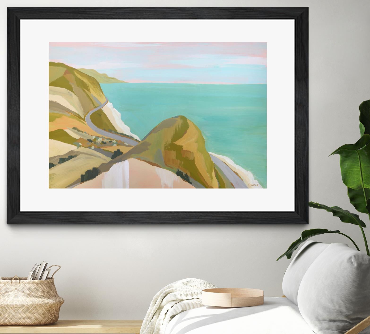 Big Sycamore Canyon by Pete Oswald on GIANT ART - multicolor landscapes; coastal