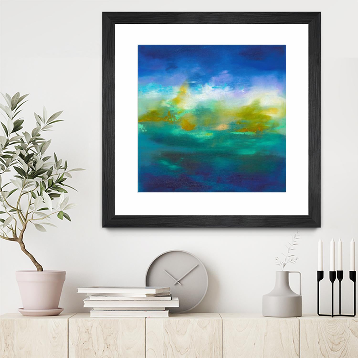 Fulfilled Longing by Sarah Parsons on GIANT ART - multicolor abstracts; contemporary