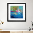 Water Garden by Sarah Parsons on GIANT ART - multicolor abstracts; contemporary
