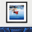Mordialloc Moorings by Craig Trewin Penny on GIANT ART - multicolor coastal
