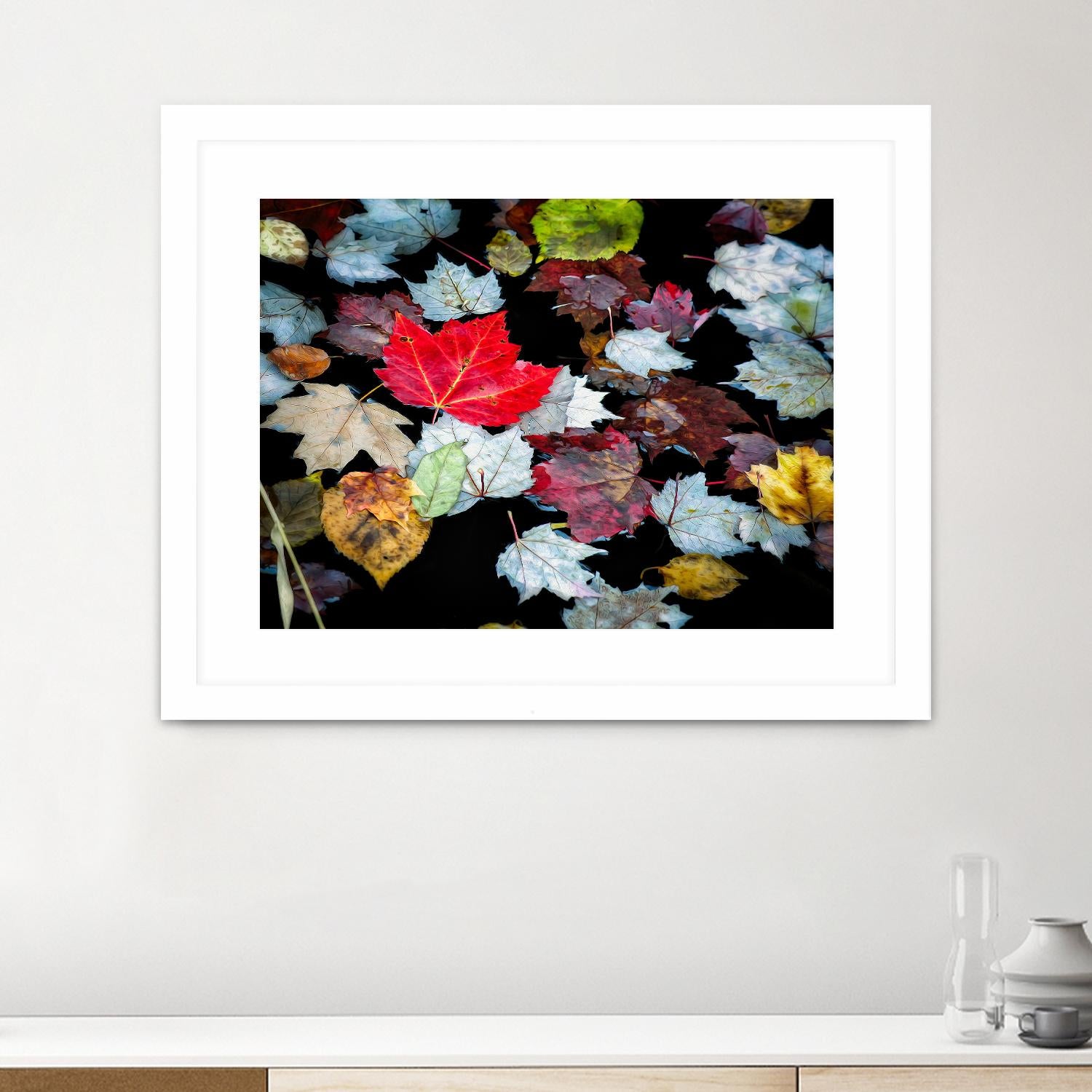 Autumn Leaves by David W. Pollard on GIANT ART - multicolor photography; contemporary