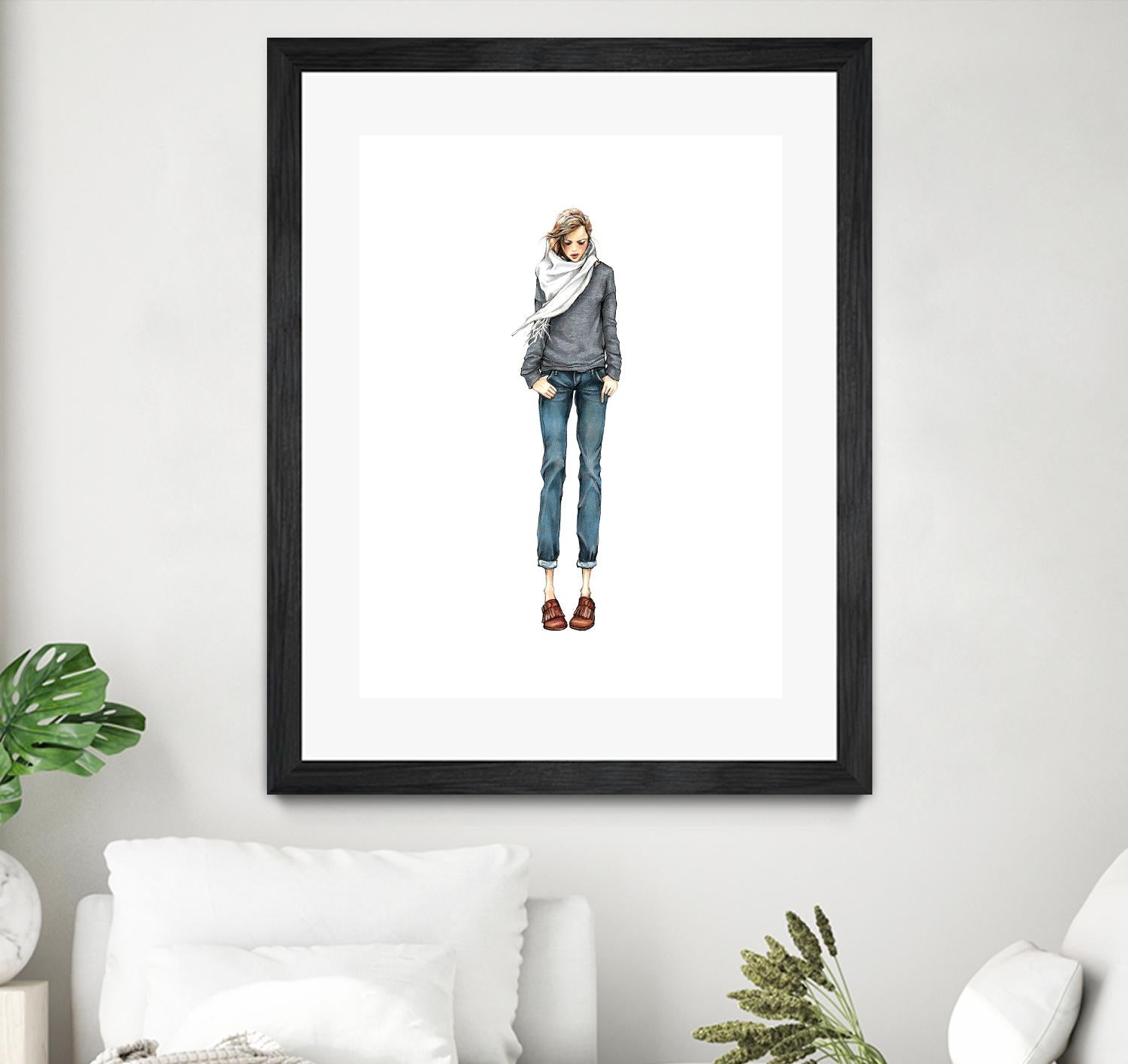 Portfolio 055 by Nancy Riegelman on GIANT ART - multicolor figurative