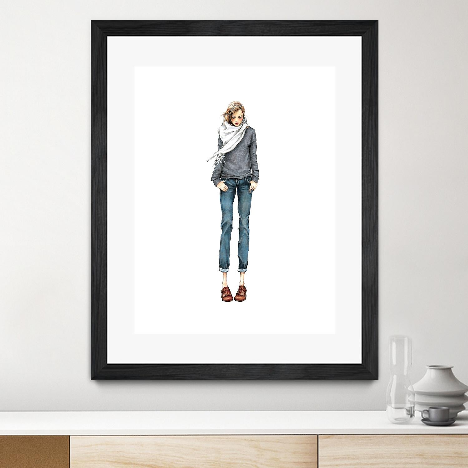 Portfolio 055 by Nancy Riegelman on GIANT ART - multicolor figurative