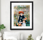 The Two Sisters, On the Terrace, 1881 by Pierre Auguste Renoir on GIANT ART - masters museum