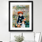 The Two Sisters, On the Terrace, 1881 by Pierre Auguste Renoir on GIANT ART - masters museum