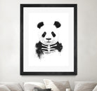 Zombie Panda by Balazs Solti on GIANT ART - white animals