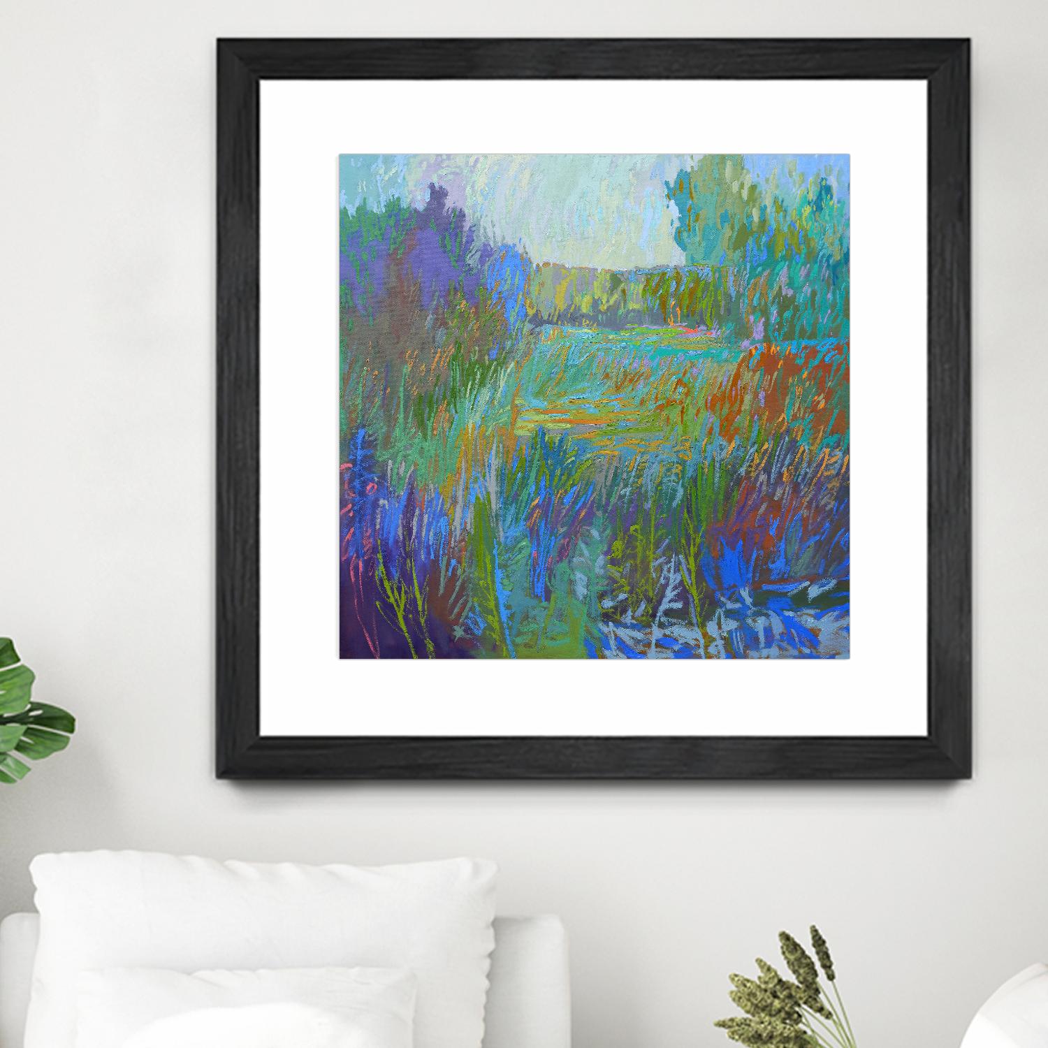 Color Field No. 67 by Jane Schmidt on GIANT ART - multicolor landscapes; contemporary
